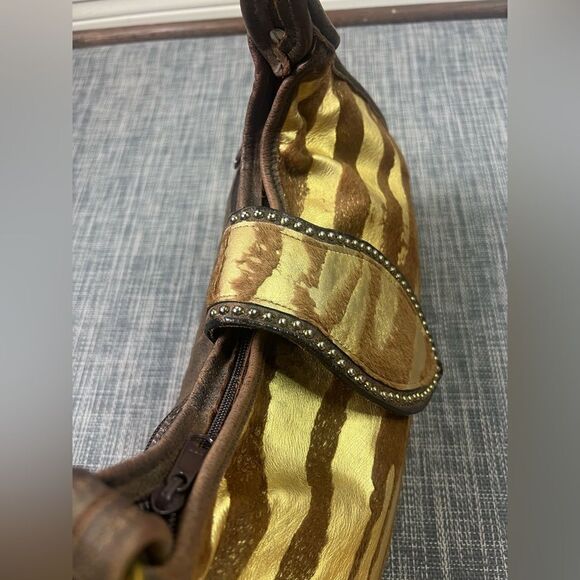 Double J Saddlery Zebra Print Shoulder/Handbag - Picture 8 of 16